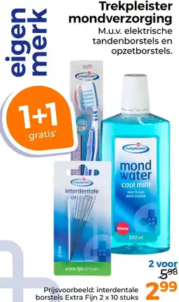 Trekpleister Trekpleister mondverzorging aanbieding