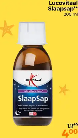 Trekpleister Lucovitaal Slaapsap aanbieding