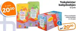 Trekpleister Trekpleister babydoekjes aanbieding