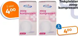 Trekpleister Trekpleister zoogcompressen aanbieding