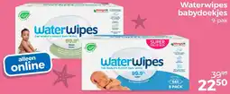 Trekpleister Waterwipes babydoekjes aanbieding