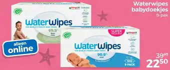 Trekpleister Waterwipes babydoekjes aanbieding