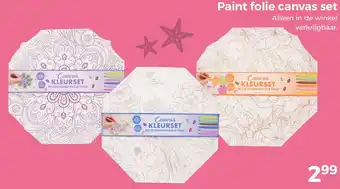 Trekpleister Paint folie canvas set aanbieding