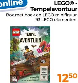 Trekpleister LEGO Tempelavontuur aanbieding