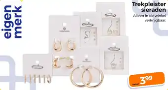 Trekpleister Trekpleister sieraden aanbieding