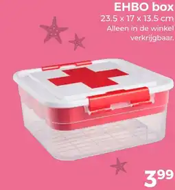 Trekpleister EHBO box aanbieding