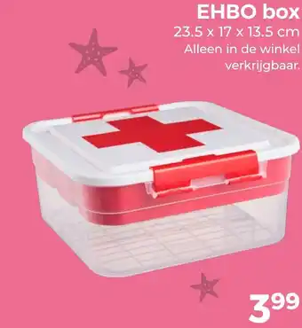 Trekpleister EHBO box aanbieding
