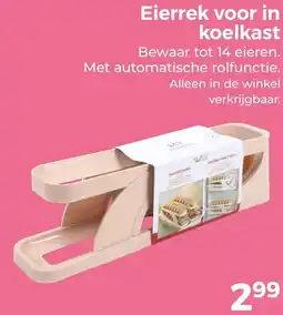 Trekpleister Eierrek voor in koelkast aanbieding