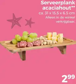 Trekpleister Serveerplank acaciahout aanbieding