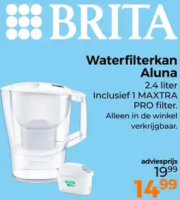 Trekpleister Waterfilterkan Aluna aanbieding