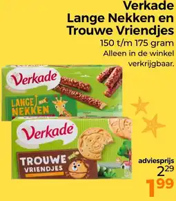 Trekpleister Verkade Lange Nekken en Trouwe Vriendjes aanbieding