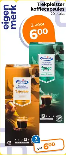 Trekpleister Trekpleister koffiecapsules aanbieding
