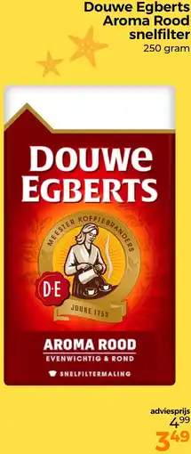 Trekpleister Douwe Egberts Aroma Rood snelfilter aanbieding