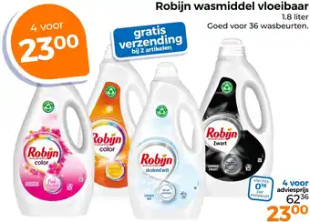 Trekpleister Robijn wasmiddel vloeibaar aanbieding
