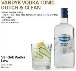 Sligro Vandyk Vodka Low aanbieding