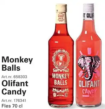 Sligro Monkey Balls , Olifant Candy aanbieding