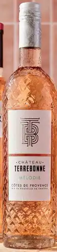 Sligro Château Terrebonne Mélodie Côtes de Provence Rosé aanbieding