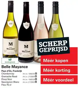 Sligro Belle Mayance aanbieding