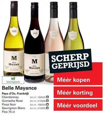 Sligro Belle Mayance aanbieding