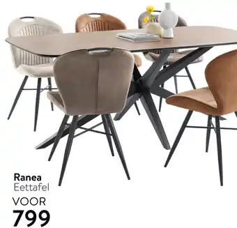 IN.HOUSE Ranea Eettafel aanbieding