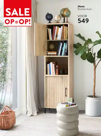 IN.HOUSE Mena Boekenkast aanbieding