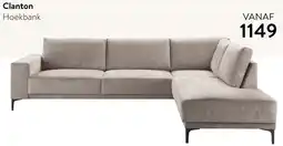 IN.HOUSE Clanton Hoekbank aanbieding