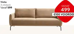 IN.HOUSE Vinita 3-zitsbank aanbieding