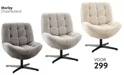 IN.HOUSE Morley Draaifauteuil aanbieding