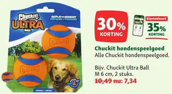Maxi Zoo Chuckit hondenspeelgoed aanbieding