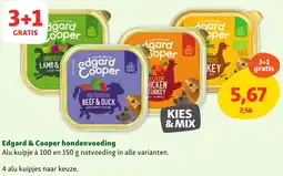 Maxi Zoo Edgard & Cooper hondenvoeding aanbieding