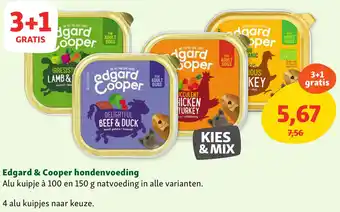 Maxi Zoo Edgard & Cooper hondenvoeding aanbieding