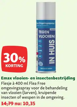 Maxi Zoo Emax vlooien en insectenbestrijding aanbieding