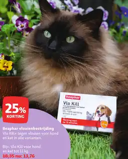 Maxi Zoo Beaphar vlooienbestrijding aanbieding