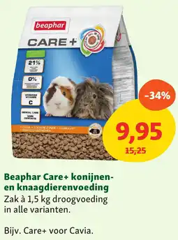 Maxi Zoo Beaphar Care+ konijnen en knaagdierenvoeding aanbieding