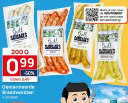 Butlon Gemarineerde Braadworsten aanbieding