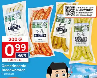 Butlon Gemarineerde Braadworsten aanbieding
