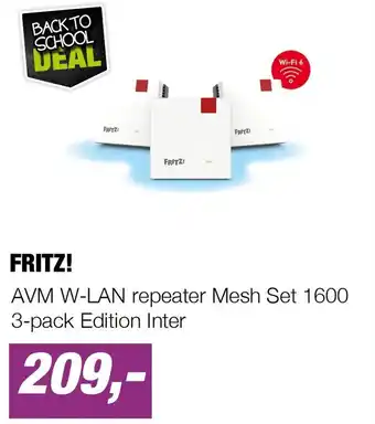 EP AVM W-LAN repeater Mesh Set aanbieding