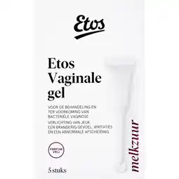Albert Heijn Etos Vaginale gel aanbieding