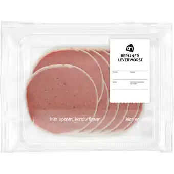 Albert Heijn AH Berliner leverworst aanbieding