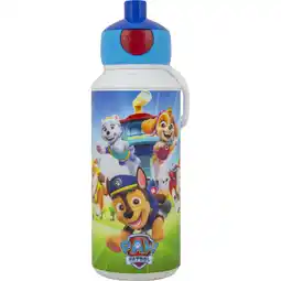 Albert Heijn Mepal Drinkfles pop-up paw patrol pups 400ml aanbieding