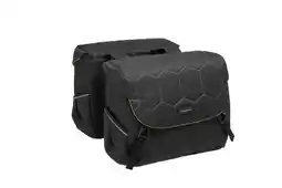 ANWB New Looxs Dubbele Fietstas Mondi Joy 38 Litel Zwart aanbieding
