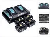 Bol.com Makita 199485-6 18V Li-ion accu starterset (4x 60Ah) aanbieding