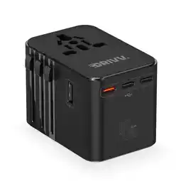 ANWB Drivv. Universele Wereldstekker USB C 45W Zwart aanbieding