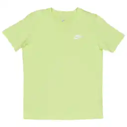 Foot Locker Nike Emb Futura Lbr Unisex T-shirts - Geel - Maat: 147 - 158 CM - Foot Locker aanbieding