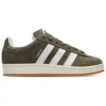 Foot Locker Adidas Campus Heren Schoenen - Groen - Maat: 42 2/3 - Suède - Foot Locker aanbieding