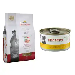 Zooplus 20% korting! Almo Nature Dog HFC bundel droogvoer + natvoer 8 kg + 95 g - 8 kg + 95 g aanbieding