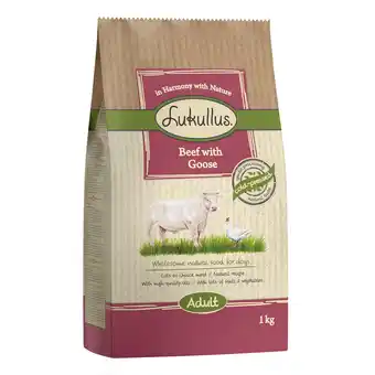 Zooplus 1 kg Lukullus Naturkost - Rund & Gans aanbieding