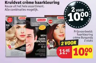 Kruidvat Kruidvat crème haarkleuring aanbieding