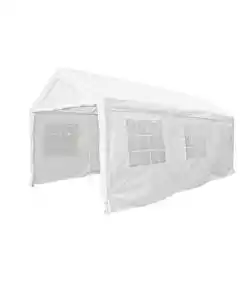 Heuts Budget partytent 4x6 met zijwanden - wit aanbieding