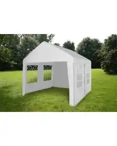 Heuts Partytent met zijwanden 3x4m PE 160 gr/m2 - wit aanbieding